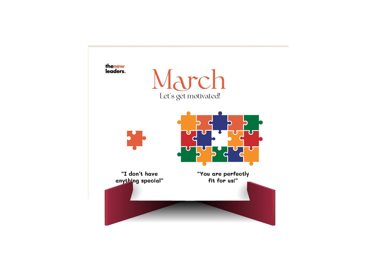 Lịch để bàn EQ Calendar 2026