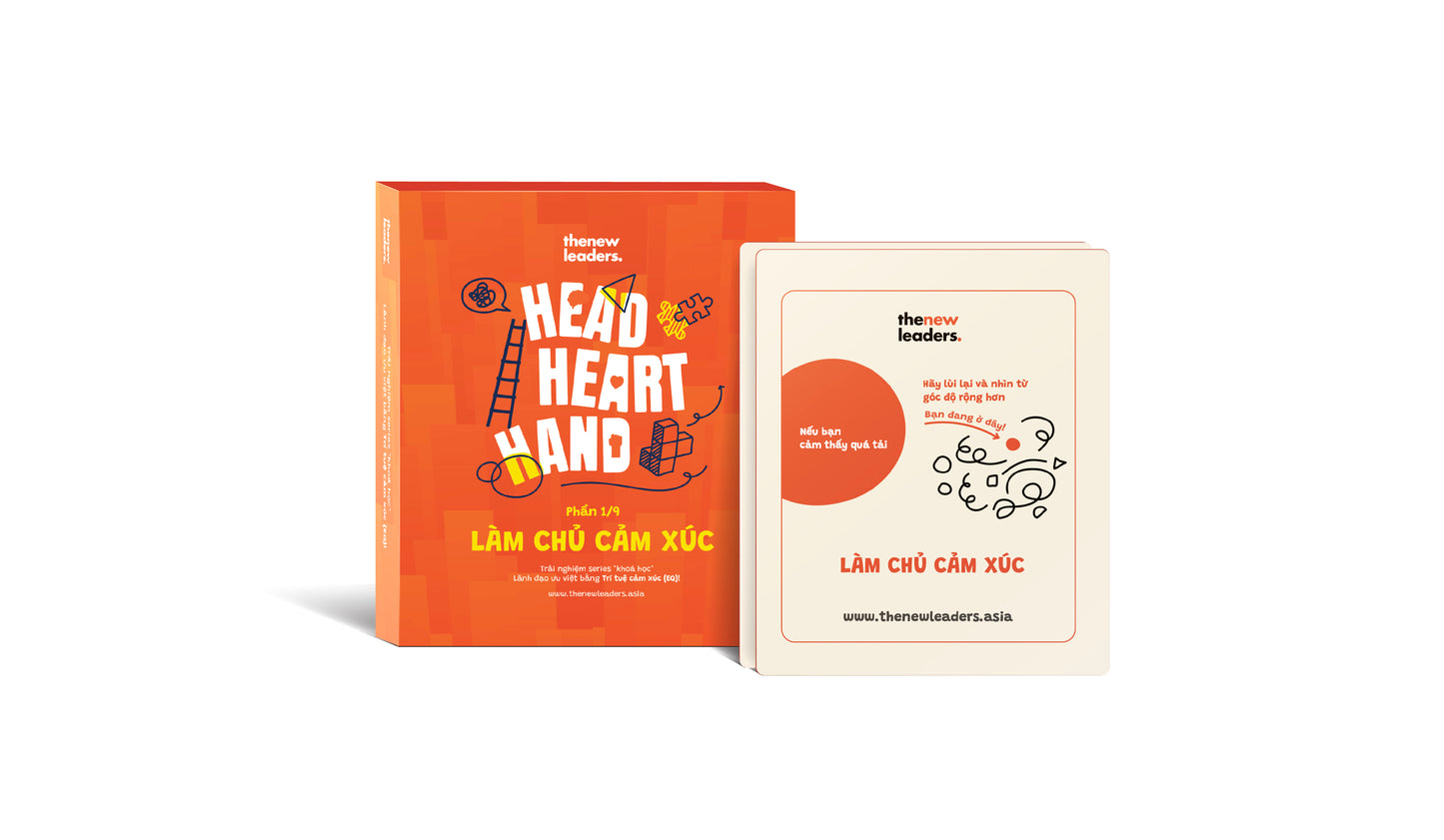 Cẩm nang EQ Leadership "Head, Heart, Hand" (Bộ 01: Làm chủ cảm xúc)